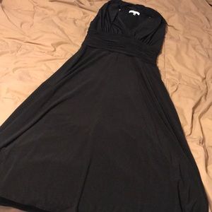 Black cocktail dress